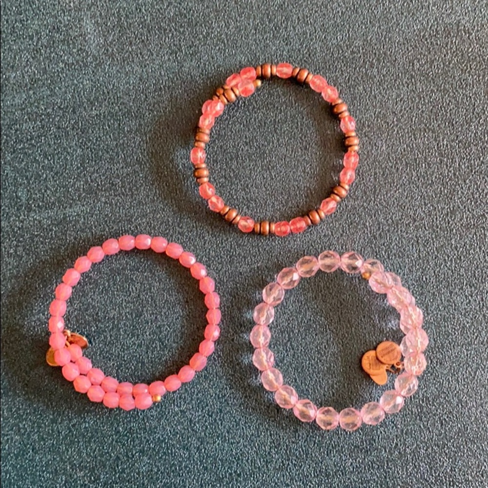 Three Alex & Ani Bangles!